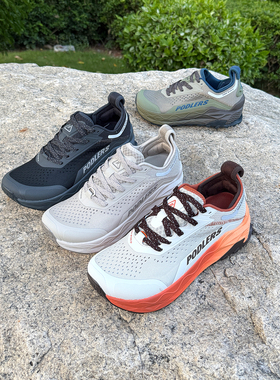 英国PODLERS 4E宽楦越野跑鞋男女款透气防滑减震户外徒步登山鞋女