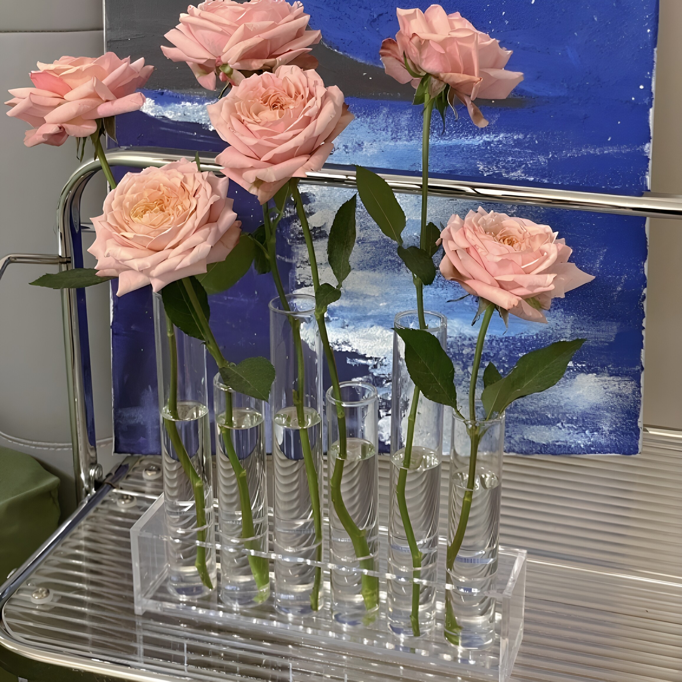 花瓶轻奢高级感水培插花ins风