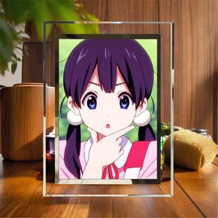 玉子市场相框动漫周边爱情故事立牌壁纸海报礼物画框桌面装饰摆件