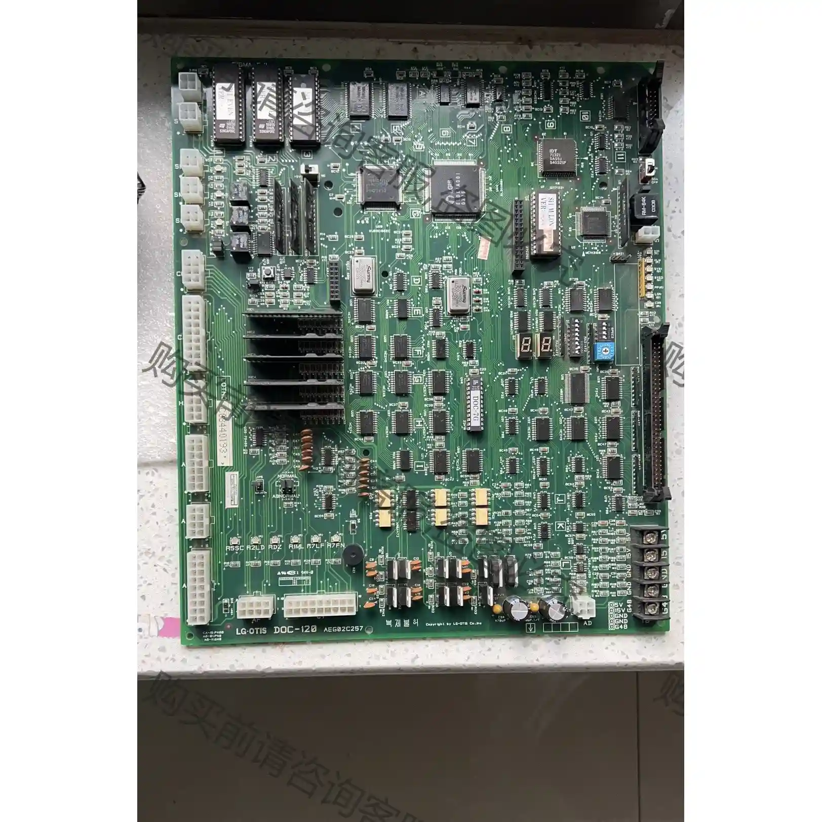 DOC-120 LG星玛电梯主板OTIS.LG DOC-12 先议价 拆机货包好
