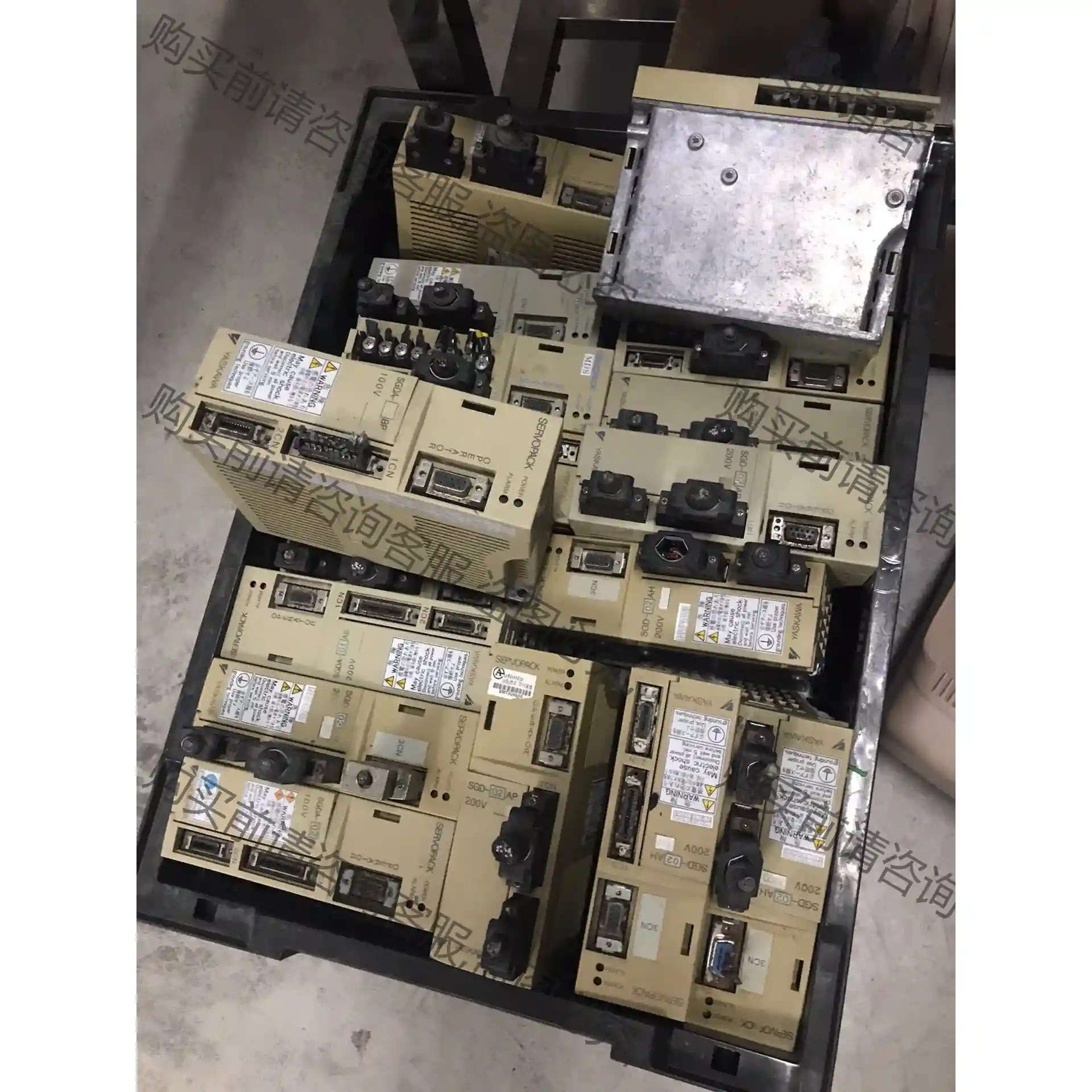 SERVOPACK安川驱动器伺服拆机 先议价 拆机货包好