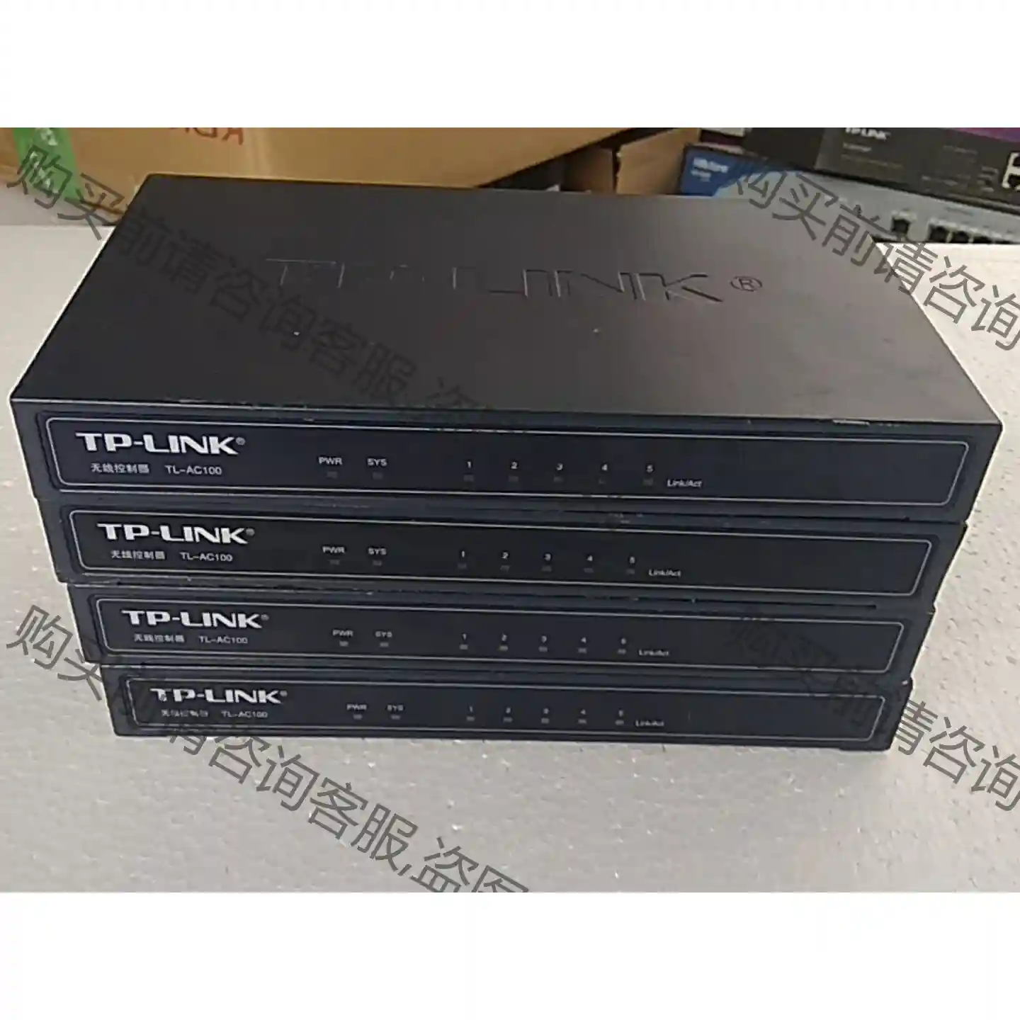 TP-LINK TL-AC100 无线AP控制器 带电源线 先议价 拆机货包好