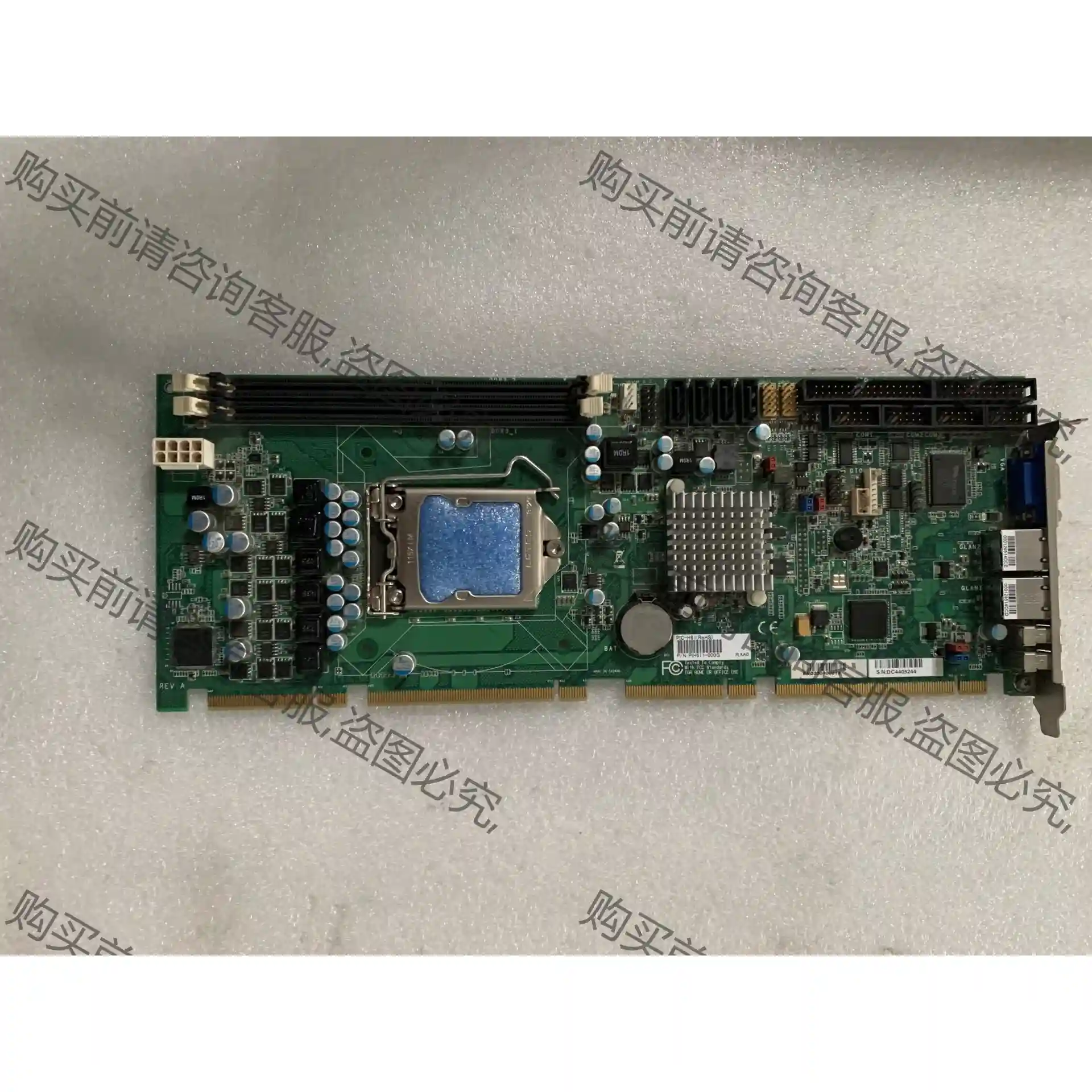 DFI PIC-H61 PIH611-000G 台式机全长卡 先议价 拆机货包好