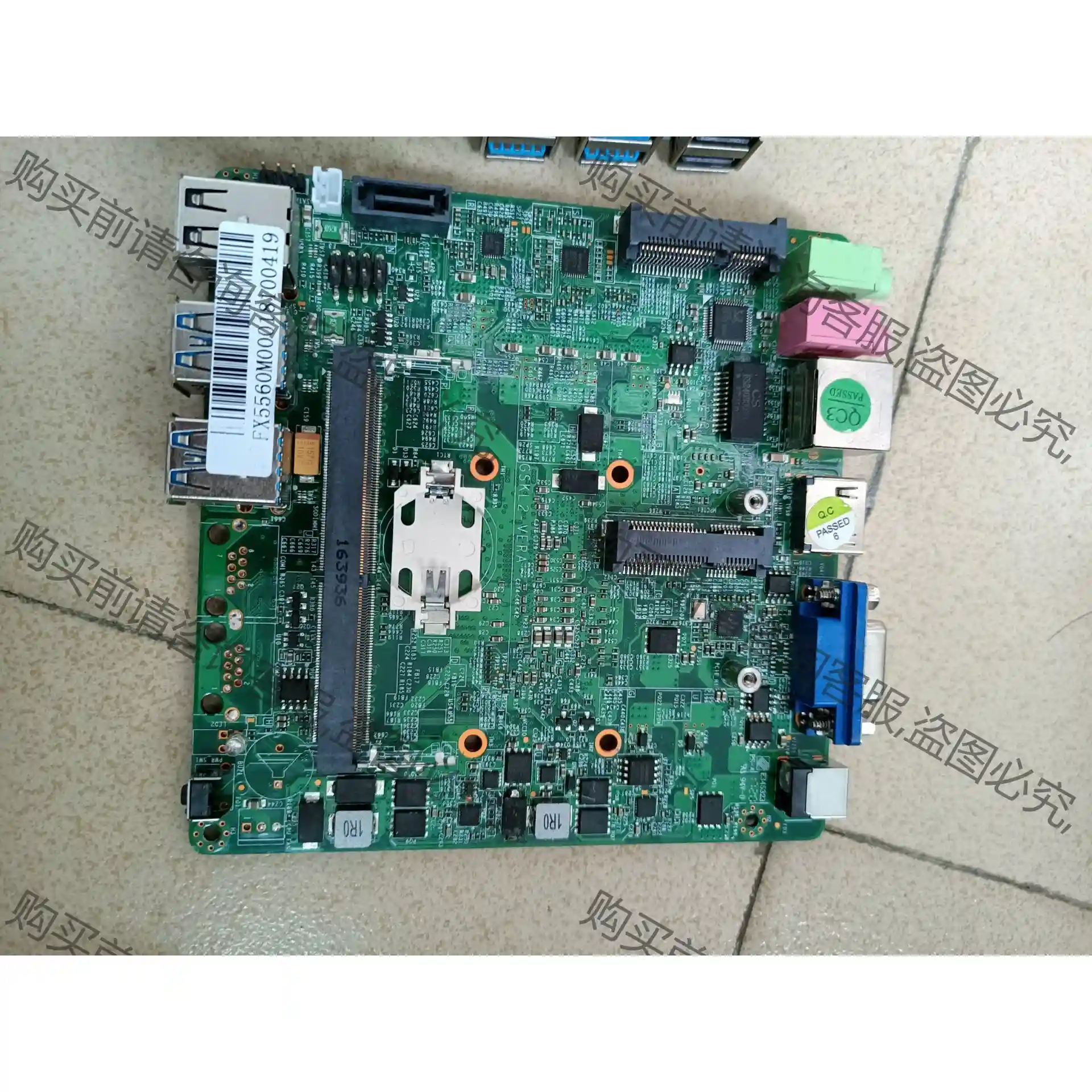 超迷你gskl2 nuc主板i3 6100cpu 主板10c 先议价 拆机货包好