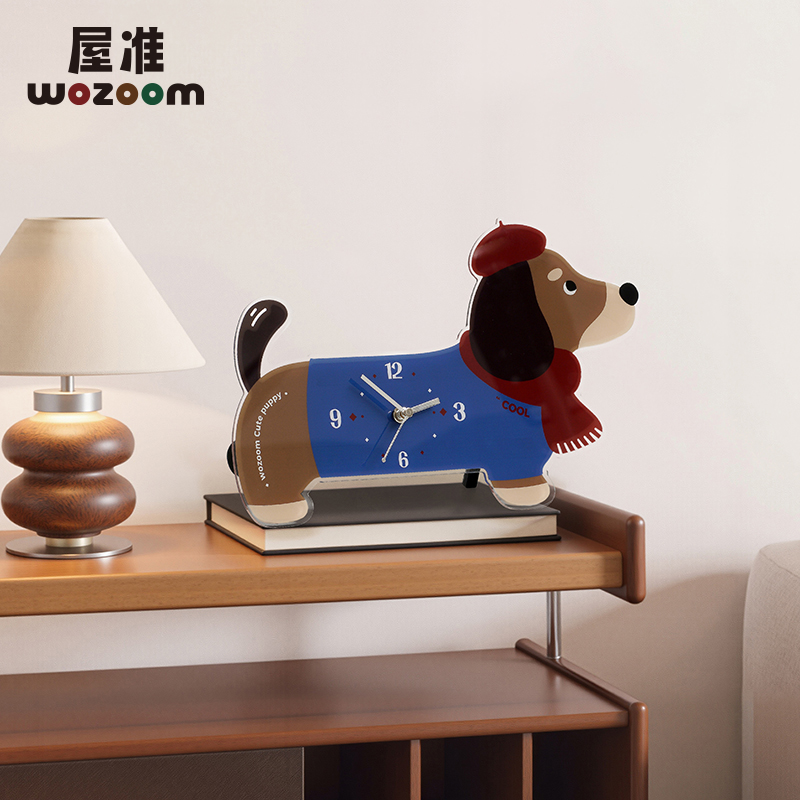 卡通客厅时钟装饰摆件