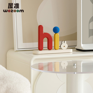 WOZOOM屋准入户玄关桌面摆件客厅电视柜鞋 饰品乔迁礼物 柜治愈系装