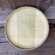 竹皮锁边簸箕竹筐茶叶筐圆形家用晾晒盘水 80厘米精编款 7g0