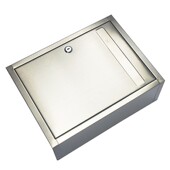 大号加厚不锈钢信箱挂墙带锁举报箱投诉箱室外防水信X报箱意见箱