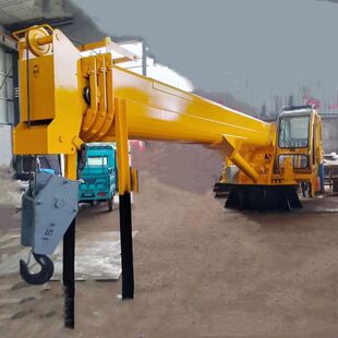 渔船捕捞随船吊起重机 港口码头货运固定吊 油电两用克令吊