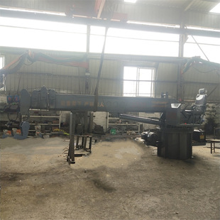 鲁鸿 随船捕捞用码头克令吊 水产养殖捕鱼固定式船吊