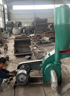 云南500型饲料玉米粉碎机农作物秸秆粉碎机多用型养殖粉碎机