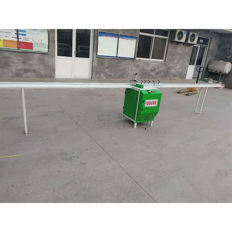 装饰条T型铝合金带锯切割机