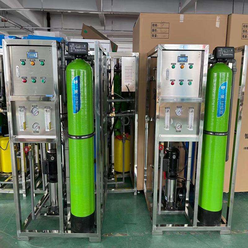 1吨自动垡头阻垢剂加药泵软化水反渗透水处理直饮水入户净化设备