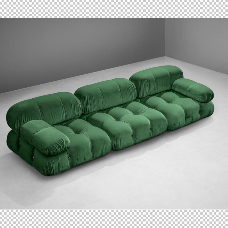 Camaleonda sofa 轻奢布艺创意沙发客厅ins风网红中古模块化自由