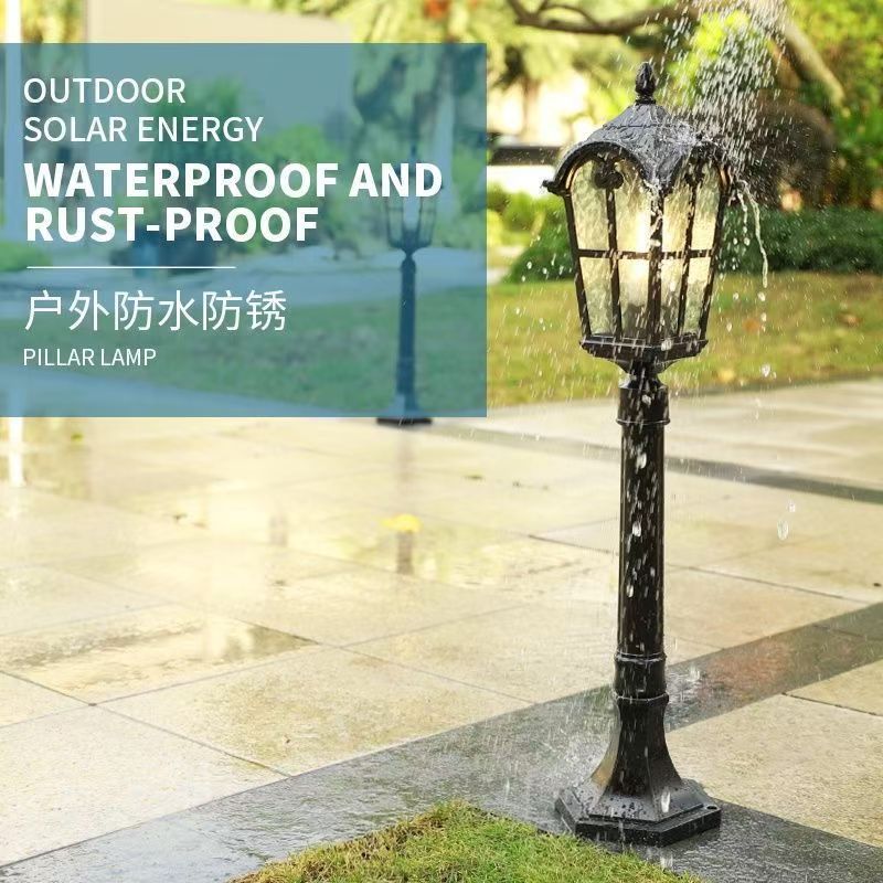 欧式户外防水复古草坪景观灯