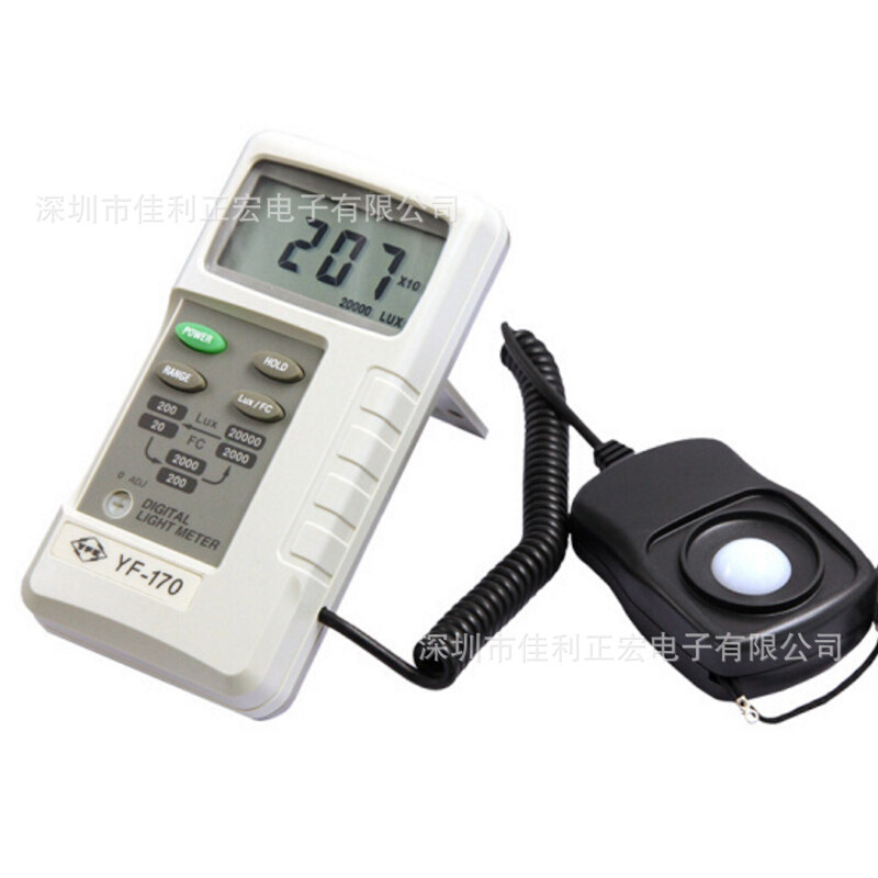泰玛斯YF-170数位式照度表 光照度表 20000lux灯光照度测量仪