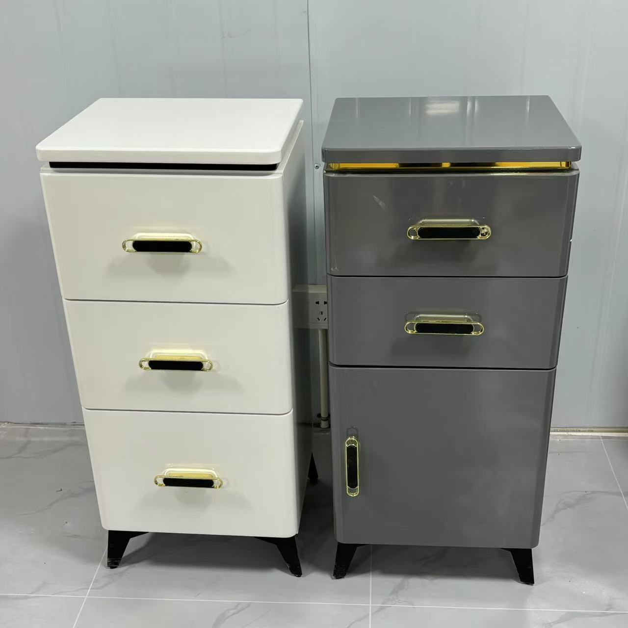 理发店实木烤漆抽屉文件柜