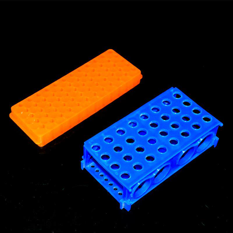 多用塑料离心管架 双面塑料离心管盒实验室