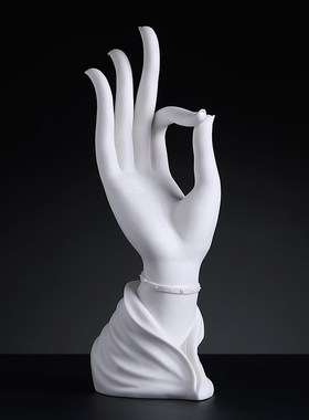 快速发货陶瓷《福手》观音佛像佛手省级大K师陈戴茹德化白瓷禅意