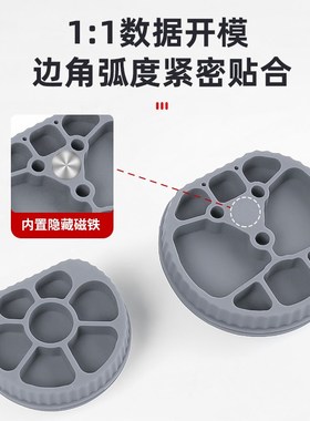 快速发货理想fL6L7L8L9磁吸充电口防水硅胶防尘防护汽车改装升级