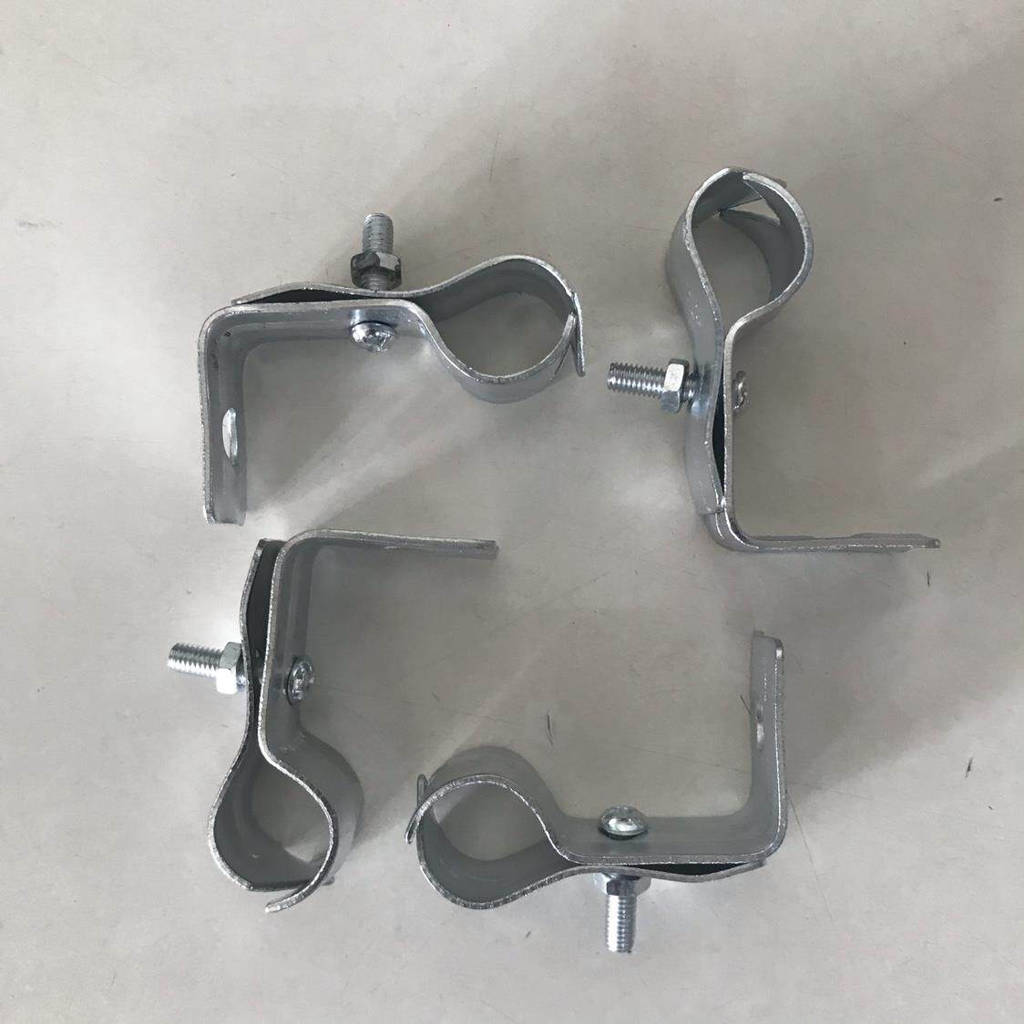 dn15直角卡天然气管夹管道水管夹子固定卡鱼纹卡管码煤气管道支架