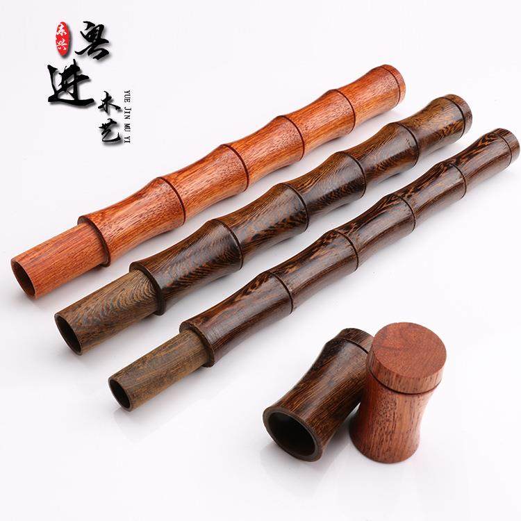 线香筒越南花梨木竹节10g~20g沉香香筒鸡翅木熏香管香道用品