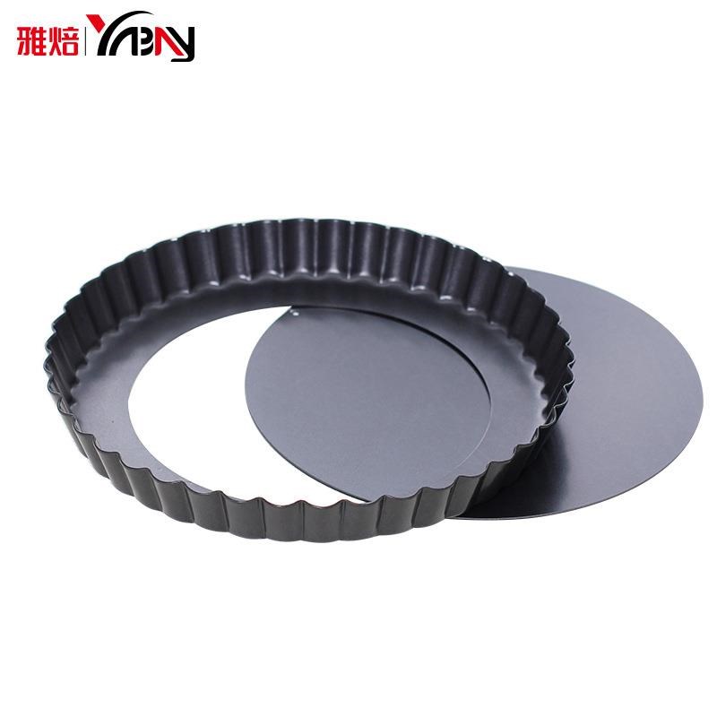 Tart Quiche Flan Pan Molds Pie PiGzza Cake Round Mould 披萨