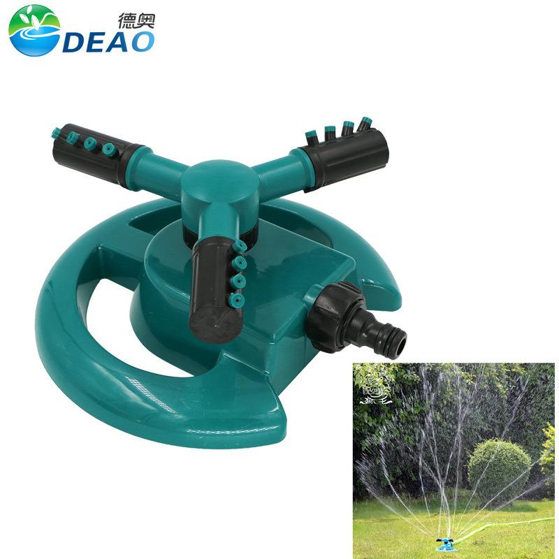 园林草坪喷灌喷头家用360自动旋转农用塑料屋顶降温洒水器喷水头