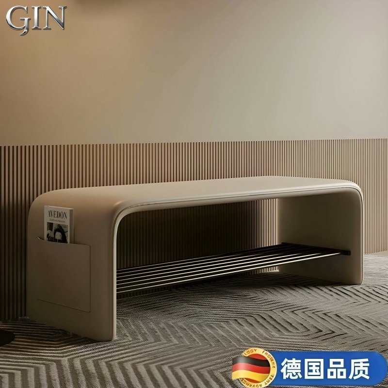 德国进口GIN轻奢可坐换鞋凳一体卧室入户床尾长条凳门口鞋柜家用,住宅家具,换鞋凳,淘宝优惠券,粉丝福利购,淘宝优惠卷
