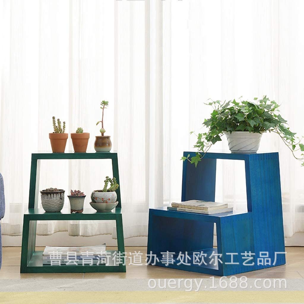 创意楼梯凳实木小凳子家用儿童垫脚蹬台阶凳子卧室换鞋凳子