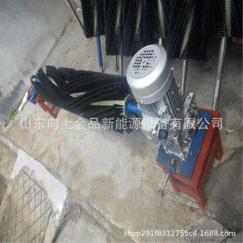 电厂采石场电动滚刷清扫器