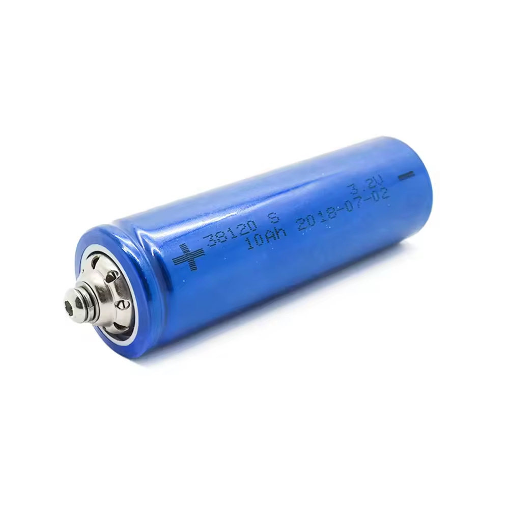 厂家现货可定做大容量磷酸铁锂 38120s 3.2V 10Ah 电池圆柱形电池