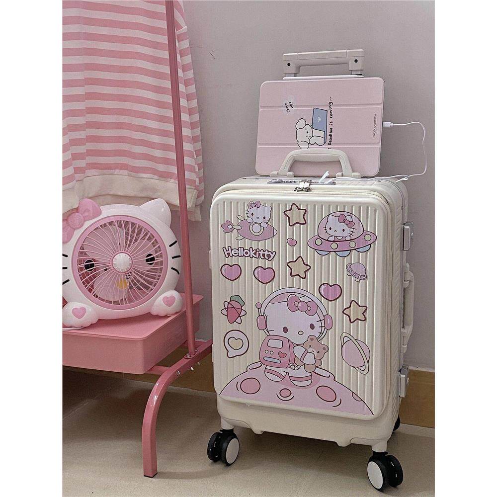 hellokitty行李箱贴纸女
