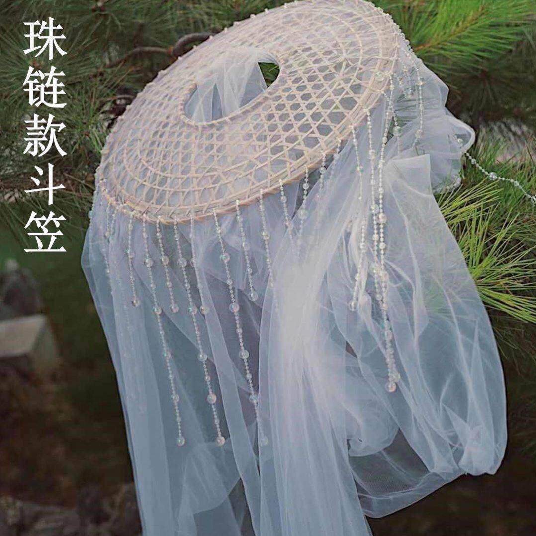 汉服帽子唐帷帽古风斗笠