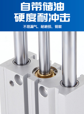 双轴带磁气缸TCL12/16/20/32X10S 20S 25S 30S 40S 50S 60S