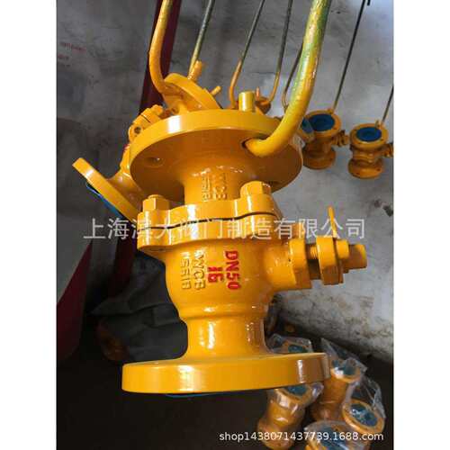 上海滨大阀门Q41F铸钢法兰氨用球阀DN15-DN100