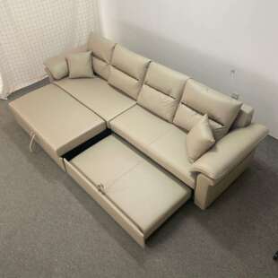 科技布沙发床多功能大户型客厅四人位沙发折叠沙发床两用五人位