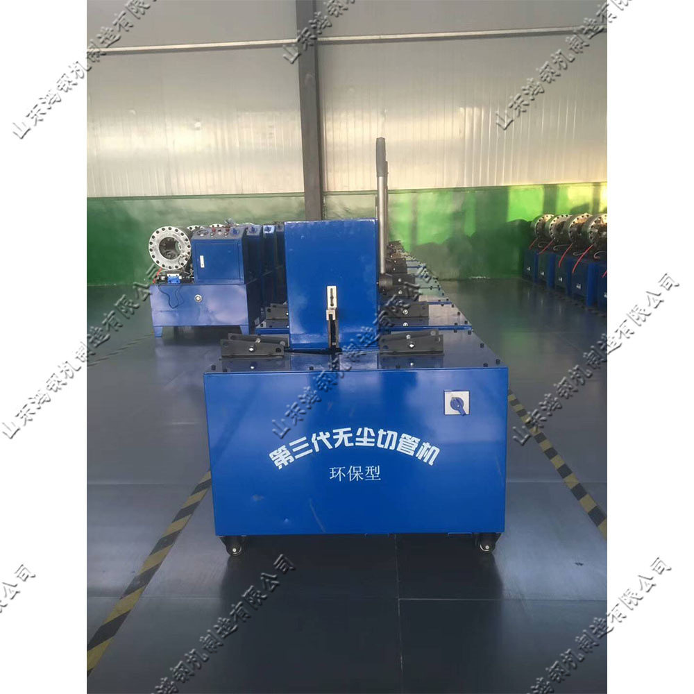 钢丝缠绕胶管切割机 手动式胶管切管设备 小型棉线管材断管设备