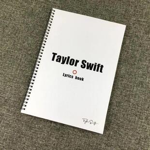 taylorswift泰勒斯威夫特歌词本周边衡水体临摹学习用品练字帖
