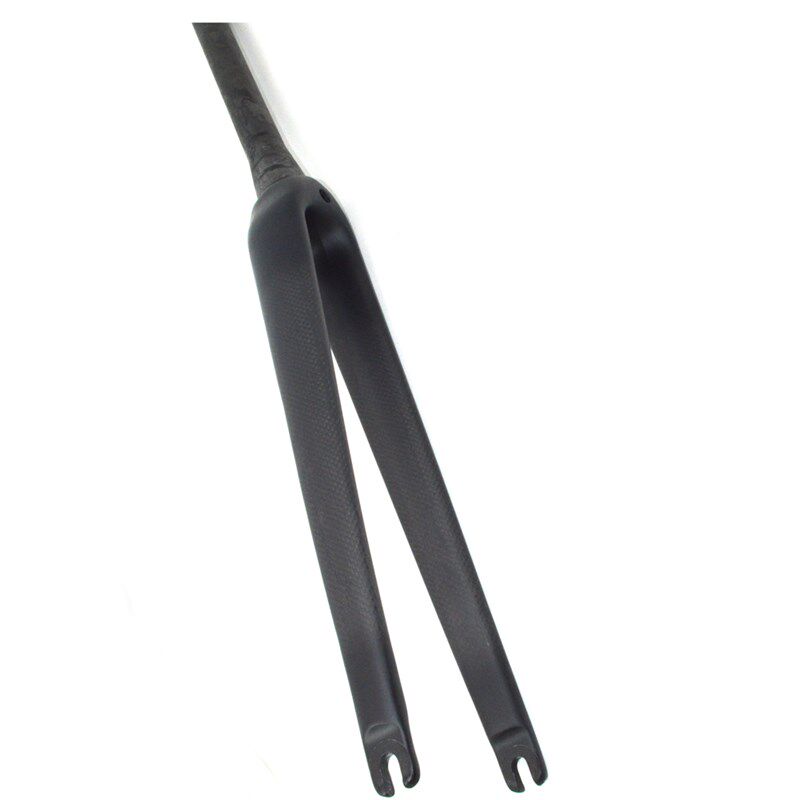 超轻全碳纤维公路自行车椎管前叉硬叉C刹I1-1/8骑行配件装备