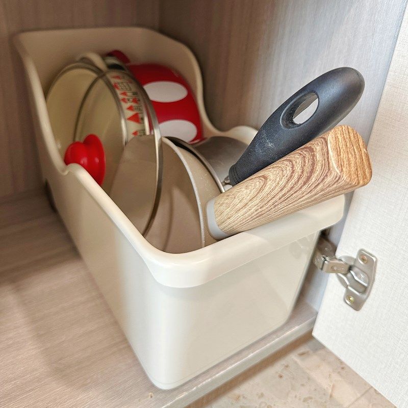 橱柜锅具锅盖锅铲收纳盒t下水槽带滑轮置物架厨房桌面杂物储物盒,收纳整理,橱柜收纳筐,淘宝优惠券,粉丝福利购,淘宝优惠卷