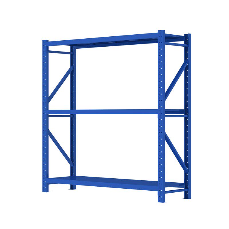 3层货架仓库储物多层置物架w展示架落地承重组装家用收纳角铁架子