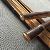 文玩折扇 紫竹宣纸折扇 送苏工超薄扇面 9.5寸紫竹扇骨 w有节扇骨