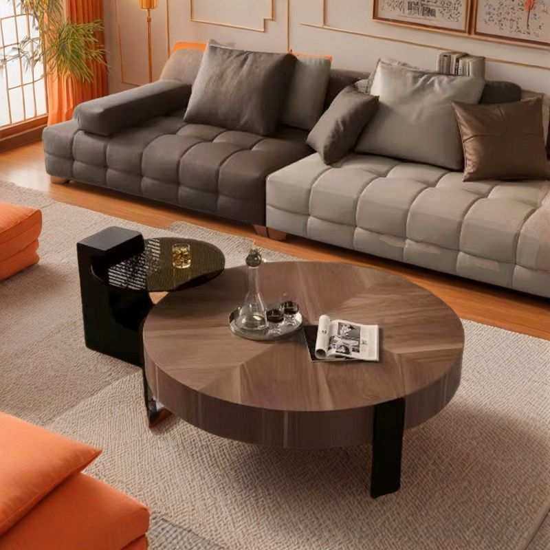 意式极简圆形茶几客厅复古用实木高级设计师小户形古风胡桃木组合,畜牧/养殖物资,畜牧/养殖器械,淘宝优惠券,粉丝福利购,淘宝优惠卷