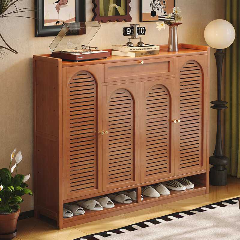 欧式简易多层鞋架门口置物架入户鞋柜玄关柜楼道外家用防尘鞋架子