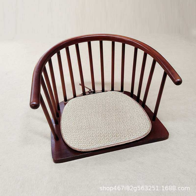 榻榻米实木圈椅茶桌椅家用阳台休闲椅无腿懒人沙发椅日料店单人椅,机械设备,其他机械设备,淘宝优惠券,粉丝福利购,淘宝优惠卷