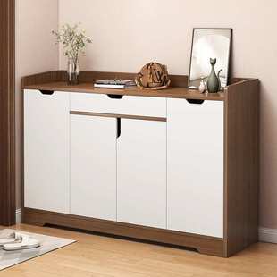 鞋柜家用门口大容量简约收纳储藏欧式简易多层进门玄关柜入户鞋架