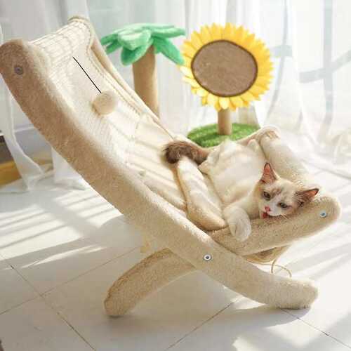 猫床猫爬架猫窝一体式夏季四季通用猫抓板沙发剑麻不掉屑外贸