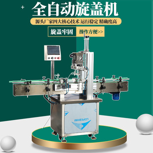 机械设备 自动旋盖机PE塑料螺纹泵头象鼻斜肩尖嘴洗衣液玻璃瓶包装