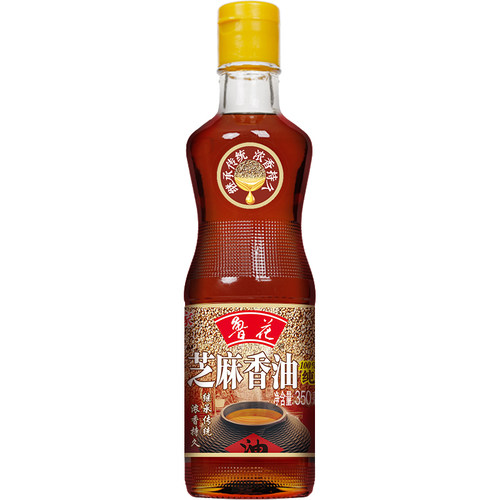鲁花芝麻香油350ml *1香味浓郁 凉拌